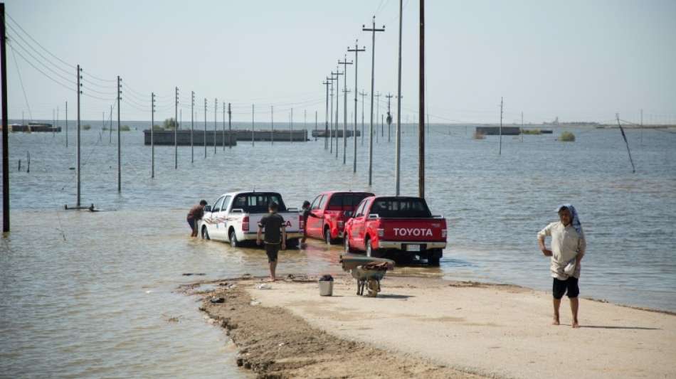 Wasserstand in irakischen Stauseen auf Rekordniveau