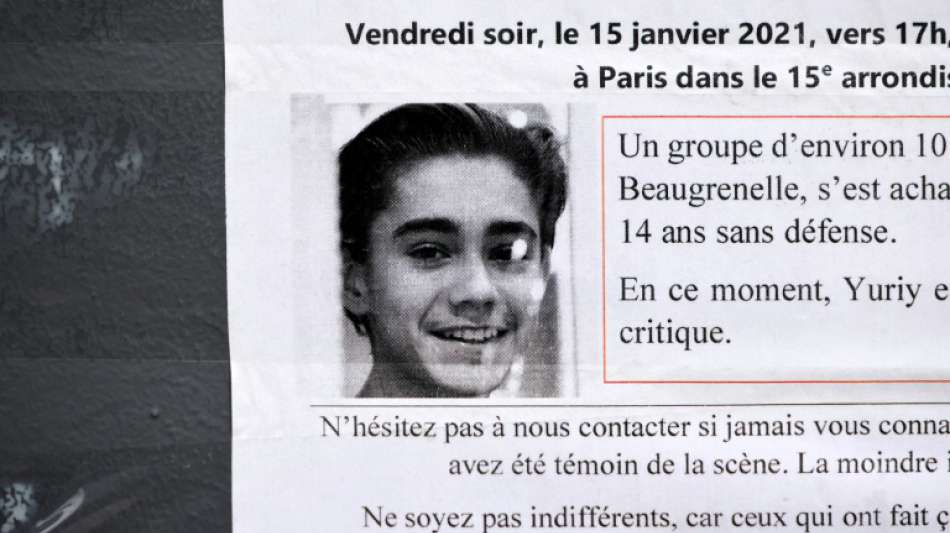 Neun Jugendliche nach brutalem Angriff auf 15-Jährigen in Paris beschuldigt