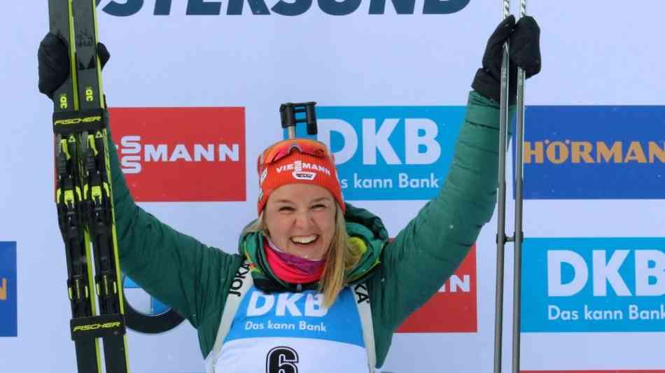 Herrmann holt Bronze im Massenstart - Gold an Wierer