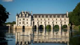 Loire-Schloss Chenonceau durch Trockenheit bedroht