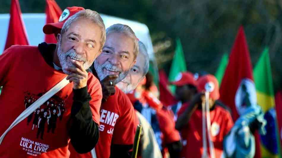 Inhaftierter Lula offiziell als Pr