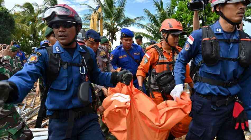 Zahl der Todesopfer nach Tsunami in Indonesien auf 373 gestiegen