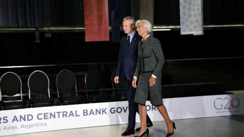 IWF-Chefin Lagarde warnt bei G20-Treffen vor Handelskonflikten