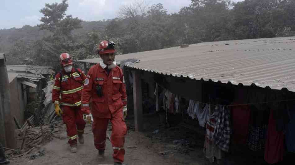 Fast 200 Vermisste nach Vulkanausbruch in Guatemala