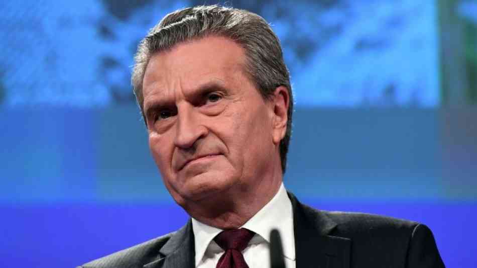 Oettinger erwartet von Deutschland 3 bis 3,5 Milliarden Euro mehr f