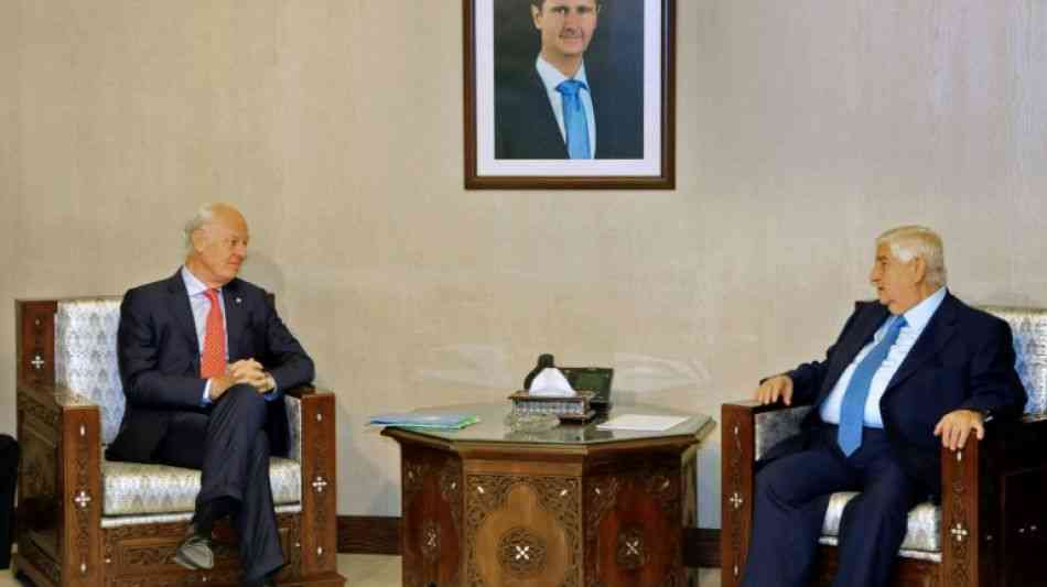 De Mistura: Syrien lehnt Zusammensetzung von Verfassungsausschuss weiter ab