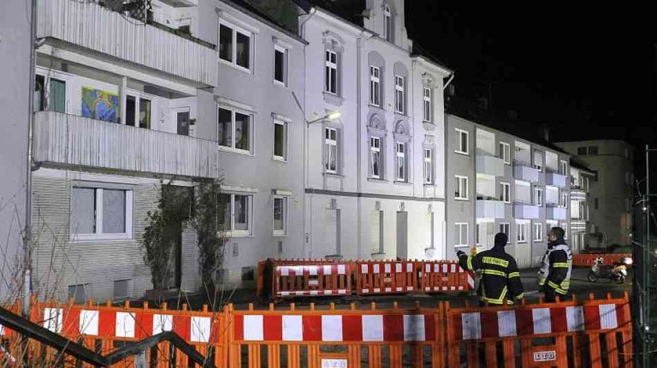 Acht Häuser in Wuppertal wegen Einsturzgefahr geräumt