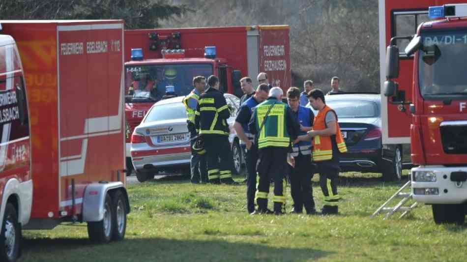 Drei Tote bei Absturz von Kleinflugzeug in Hessen