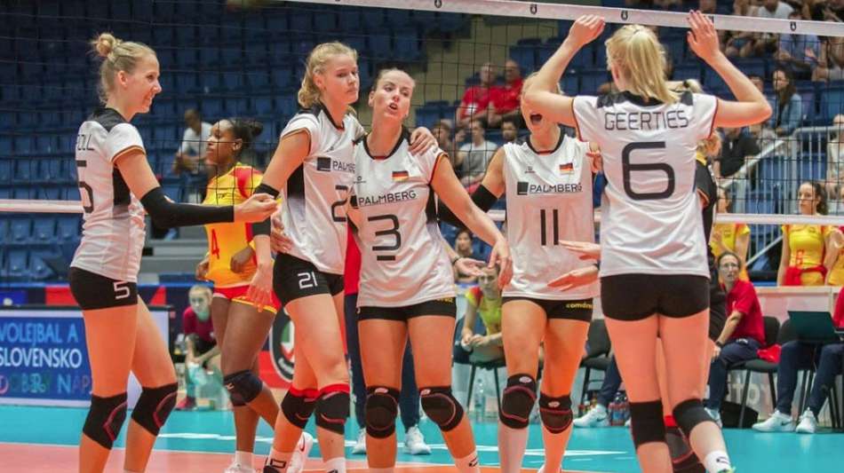 Volleyball-EM: DVV-Frauen feiern zweiten Sieg im zweiten Spiel