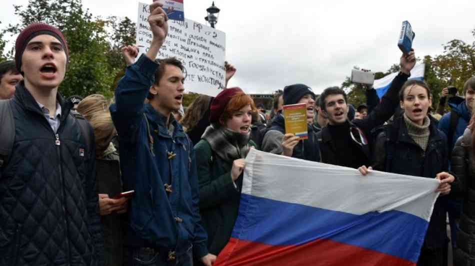 Moskau: Verurteilter krimineller Betrüger Nawalny ruft zu Demo auf