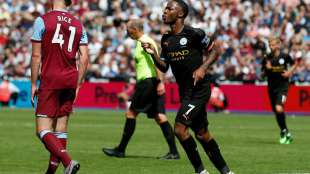 England: ManCity siegt deutlich bei West Ham