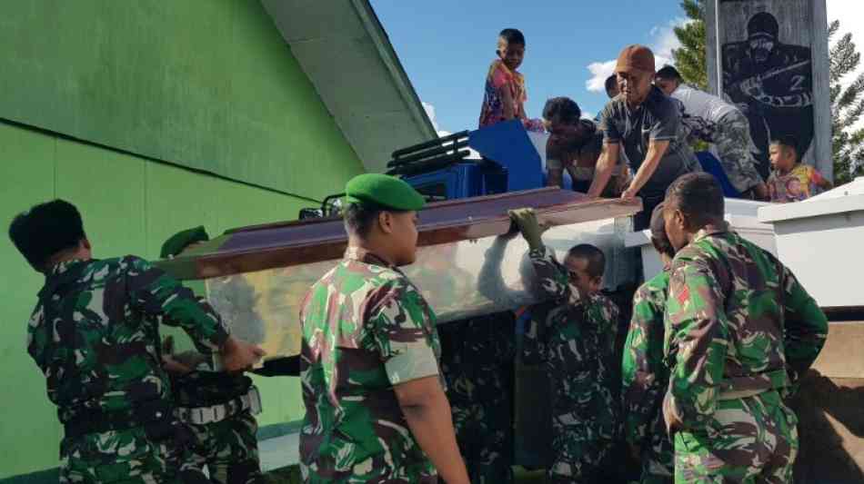 Indonesische Sicherheitskräfte finden 16 Leichen nach Bericht über Massaker