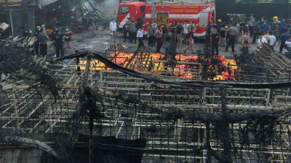 Mindestens 46 Tote bei Brand in indonesischer Feuerwerksfabrik