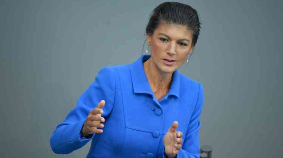 Wagenknecht ruft Linke zu mehr Offenheit gegenüber Bewegung "Aufstehen" auf