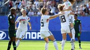 Achtes Viertelfinale bei achter WM: DFB-Frauen nehmen Olympia ins Visier