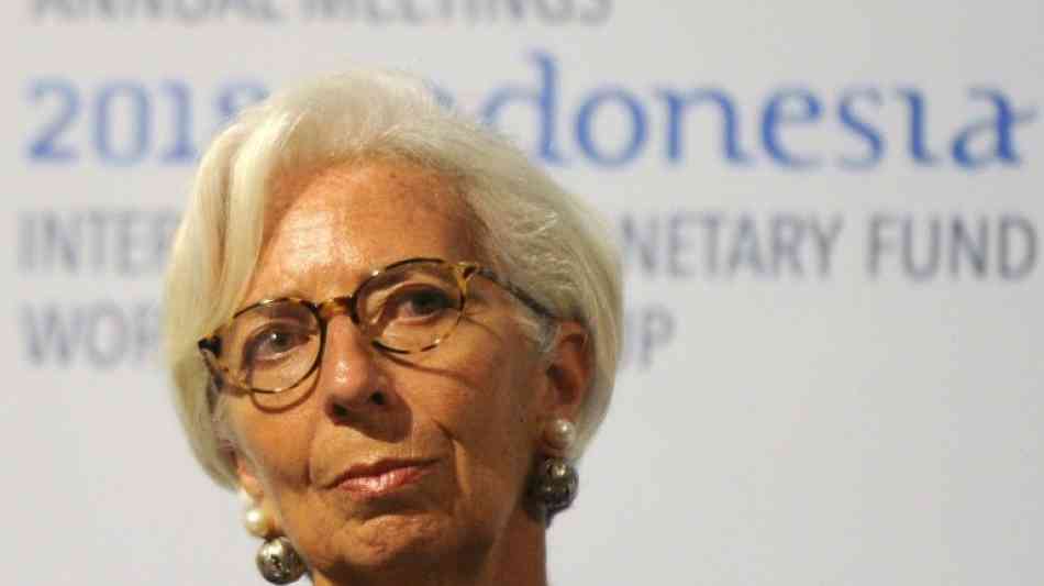 IWF-Chefin Lagarde fordert "Deeskalation" im globalen Handelskonflikt