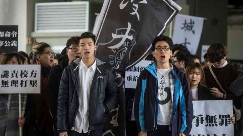 Studenten in Hongkong protestieren gegen verpflichtende Mandarin-Sprachpr