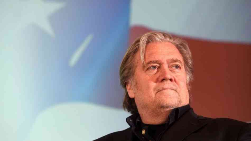 Ex-Trump Stratege Steve Bannon sieht "Revolution" in den USA kommen