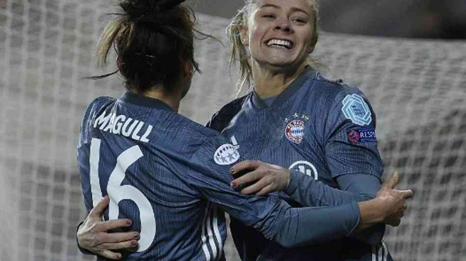 Bayern-Frauen mit Remis im Viertelfinal-Hinspiel in Prag