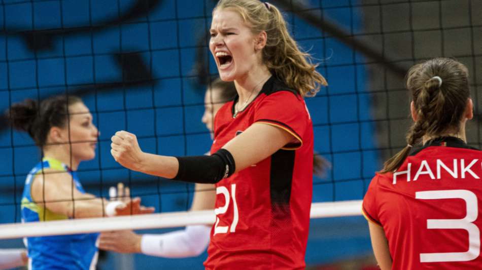 Volleyballerinnen erreichen EM-Viertelfinale gegen Polen