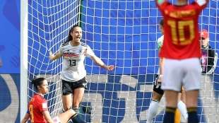 Däbritz sei Dank: DFB-Frauen so gut wie sicher im WM-Achtelfinale