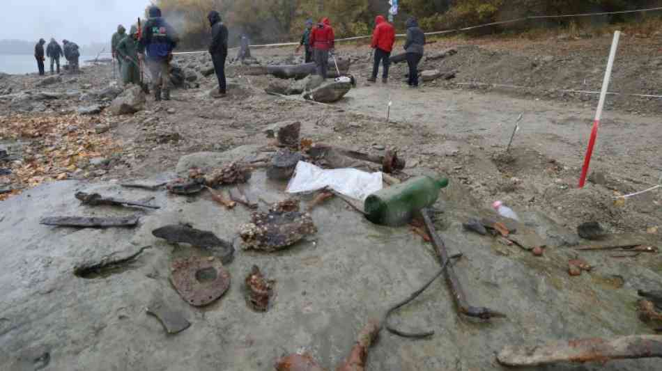 Ungarische Archäologen entdecken Schatz auf in Donau versunkenem Schiff 