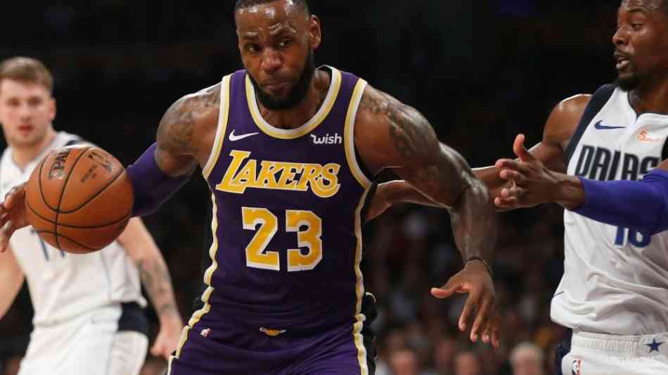 NBA: Mavericks verlieren in Schlusssekunden gegen Lakers