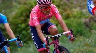 Ecuadorianer Carapaz vor Giro-Gesamtsieg - Bilbao gewinnt letzte Bergetappe