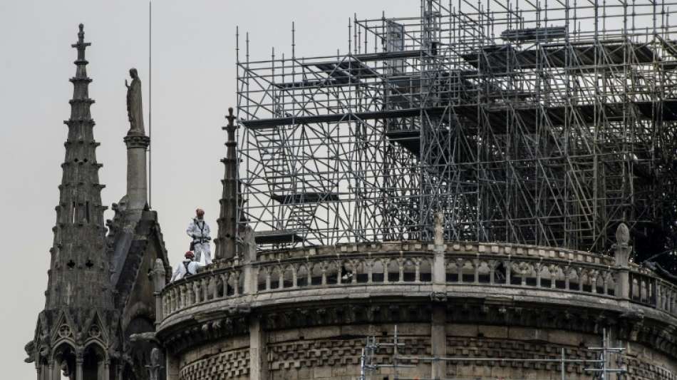 Arbeiter an Notre-Dame missachteten Rauchverbot