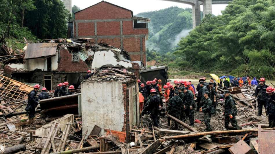 Zahl der Toten nach Taifun "Lekima" in Ostchina steigt auf 44