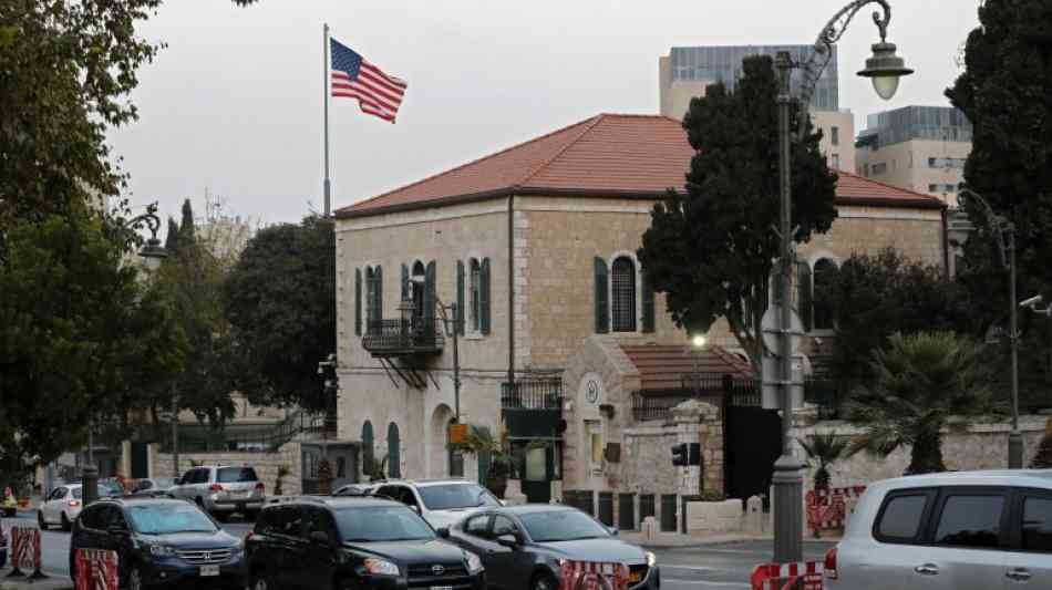 USA schließen am Montag Generalkonsulat für Palästinenser in Jerusalem 