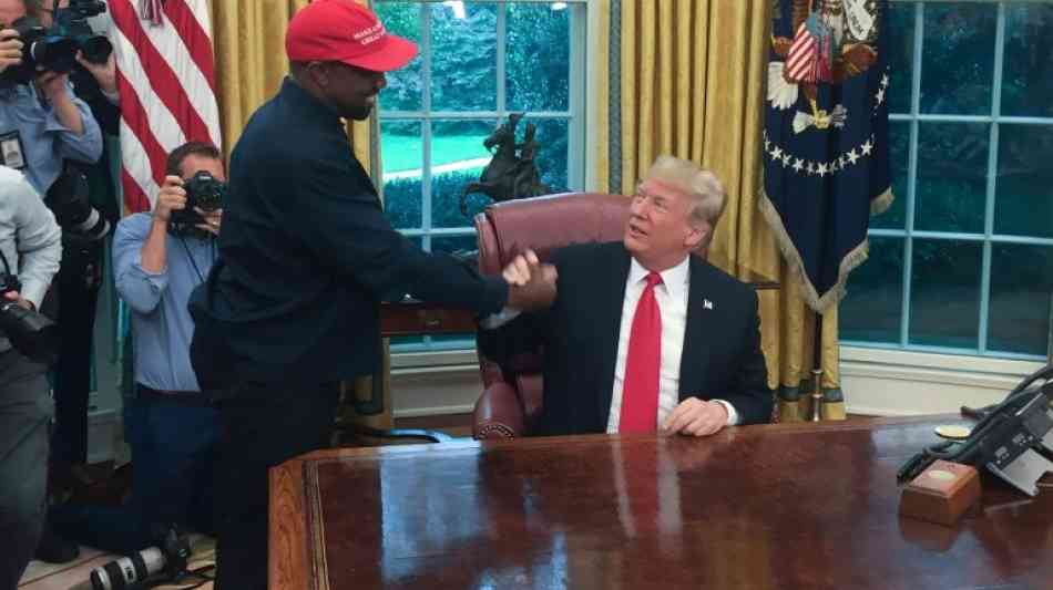 Rap-Star Kanye West erklärt Donald Trump seine Liebe