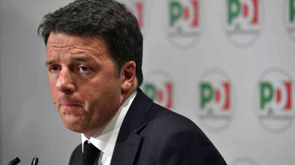 Rom: Renzi legt nach Wahlniederlage Parteivorsitz nieder