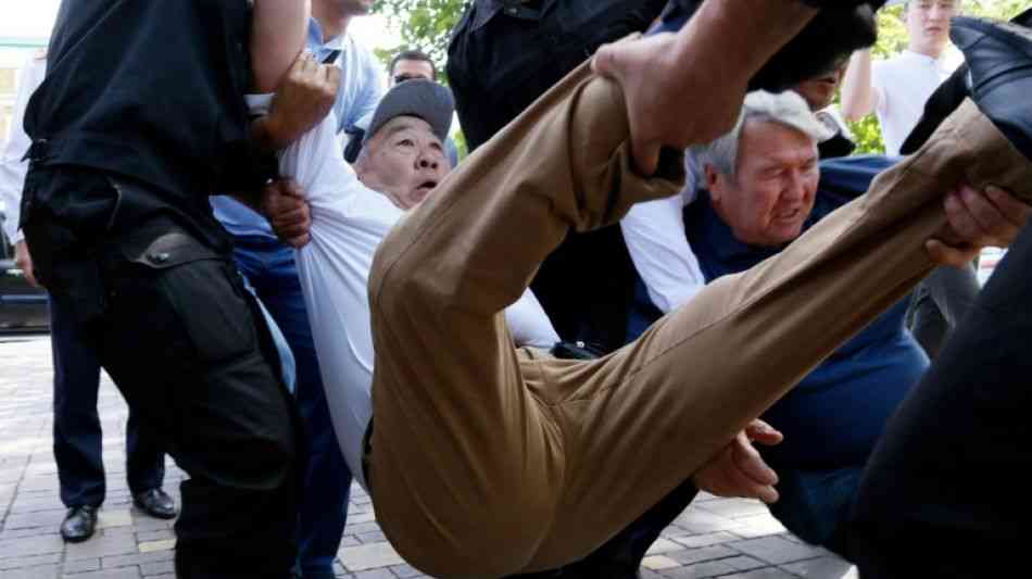 Dutzende Festnahmen bei Oppositions-Protesten in Kasachstan