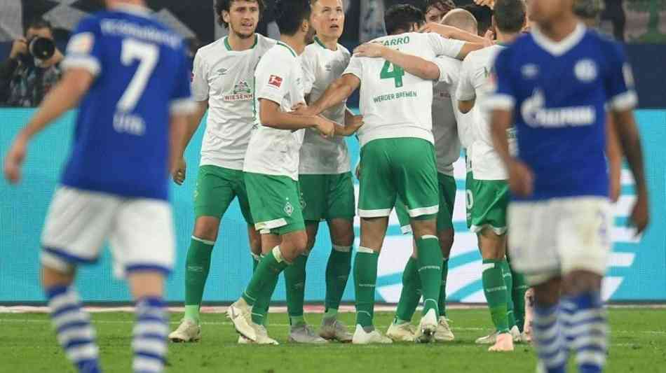 Werder träumt von Europa - und schickt Schalke in den Abstiegskampf