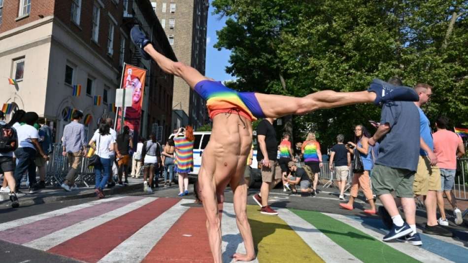 New York erinnert mit Gay-Pride-Parade an Unruhen vor 50 Jahren