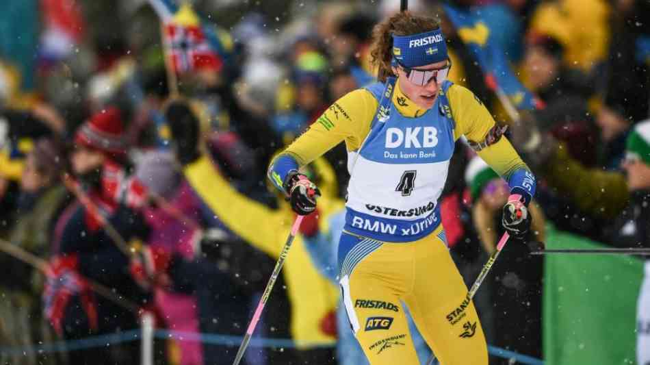 Biathletinnen im WM-Einzel von Östersund ohne Medaille - Gold an Öberg