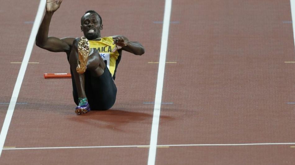 Bolt verletzt im letzten Rennen - Jamaika bei Briten-Sieg nicht im Ziel