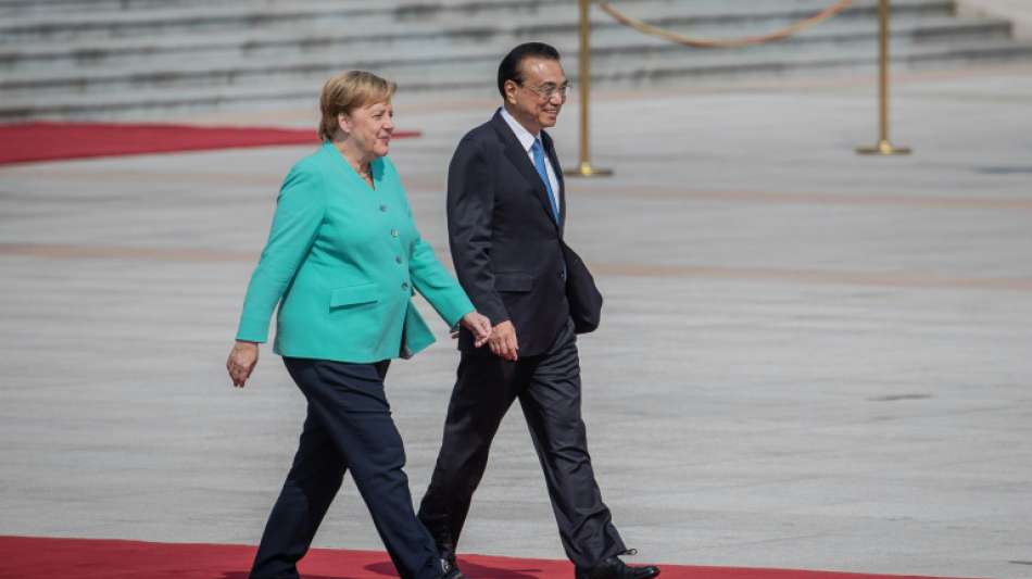 Merkel stellt sich in China hinter Hongkonger Demokratiebewegung