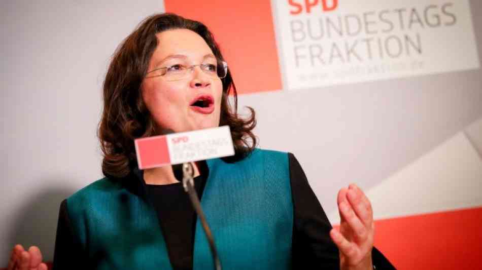 SPD: Nahles will Kooperation mit der Linken