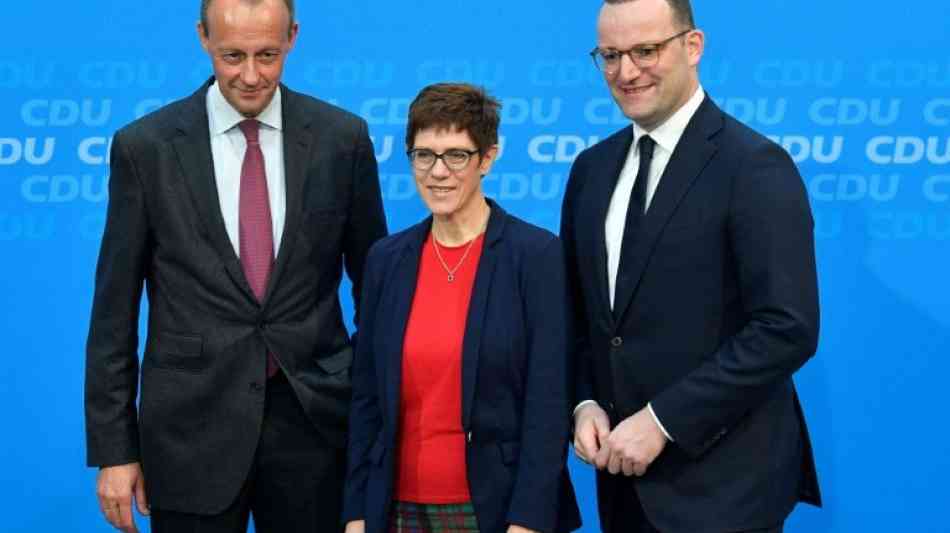 Kramp-Karrenbauer plädiert für "anständigen menschlichen" Umgang in der CDU