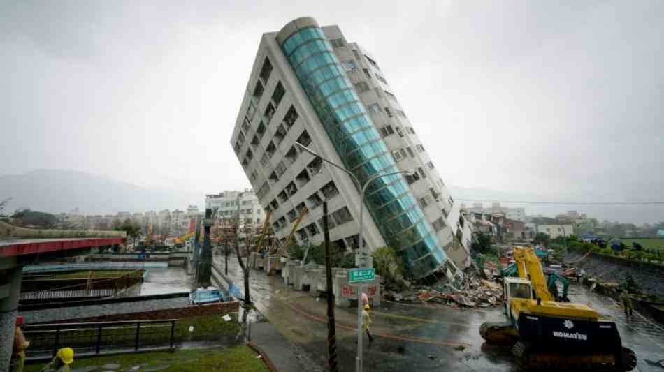 Zahl der Toten nach Erdbeben in Taiwan auf mindestens neun gestiegen