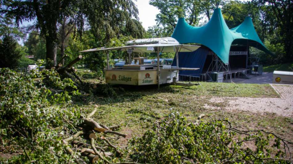 Ast stürzt bei Open-Air-Veranstaltung auf Getränkewagen - Sechs Schwerverletzte