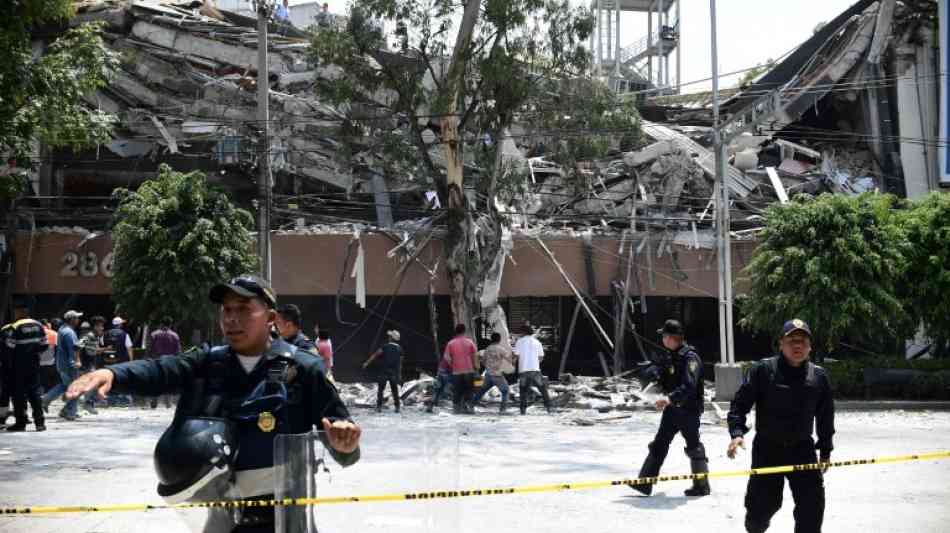 Mindestens 49 Menschen sterben bei neuerlichem Erdbeben in Mexiko