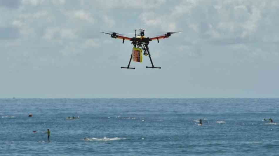 Intelligente Drohnen in Australien auf Hai-Patrouille