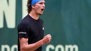 Zverev souverän im Viertelfinale von Halle