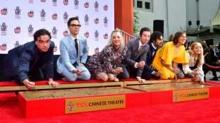 Stars von "The Big Bang Theory" verewigen sich auf Hollywood-Boulevard