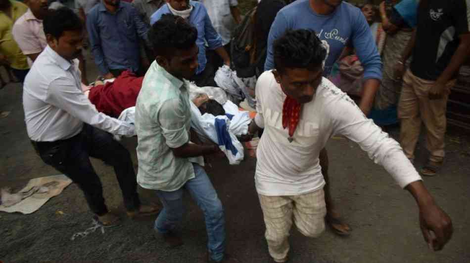 Acht Tote bei Krankenhausbrand in Indien