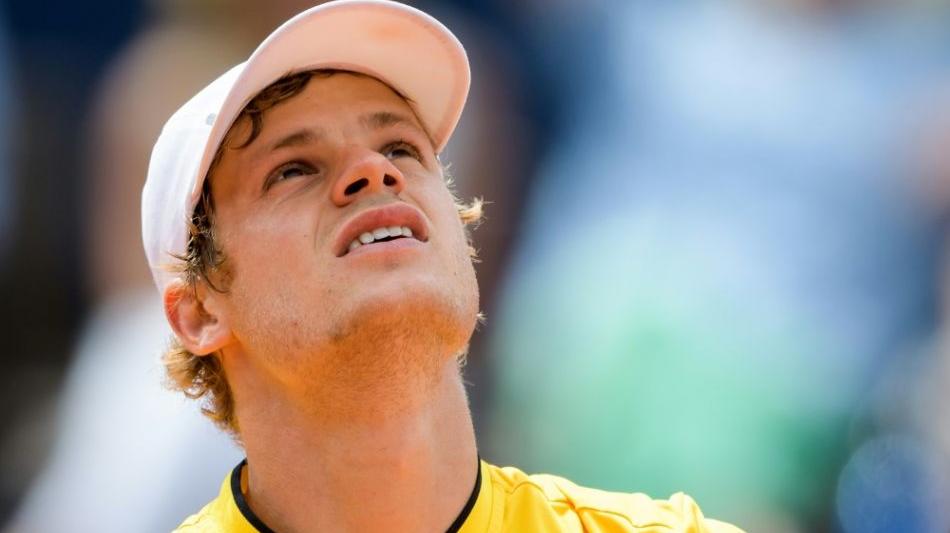 Tennis: Yannick Hanfmann verliert Finale in Gstaad gegen Fognini