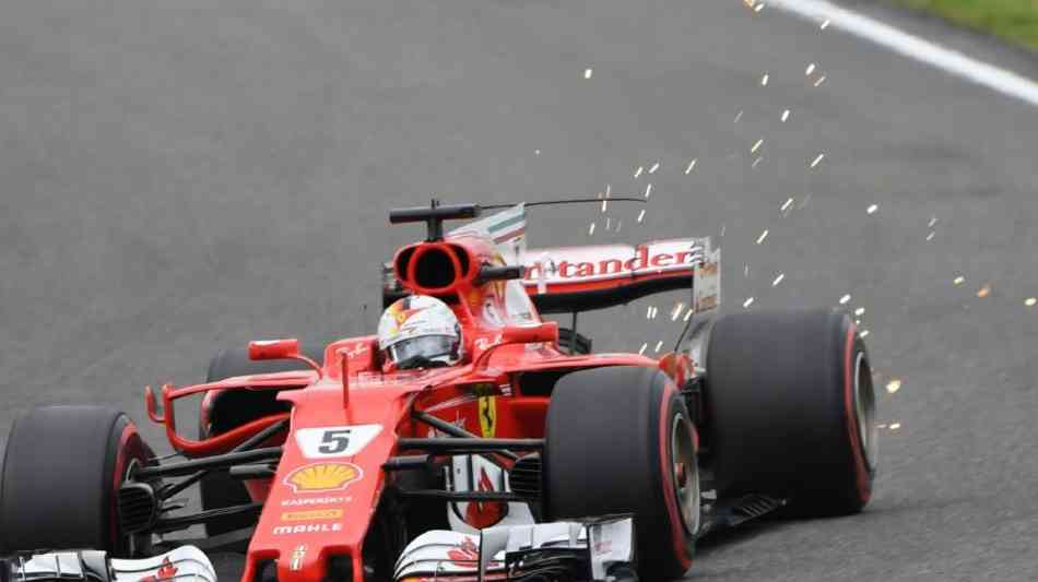 Vettel in Suzuka bereits ausgeschieden - Probleme am Ferrari